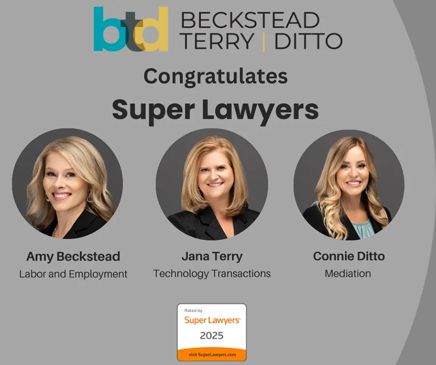 Super Lawyers 2025 award